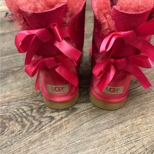 UGG Girls Vibrant Pink Winter Boots